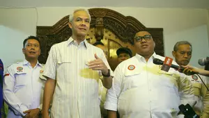 Pimpinan Buruh Temui Ganjar Pranowo 