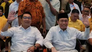 Ridwan Kamil Ibaratkan Dirinya dan Suswono Pengantin dalam Pilgub Jakarta