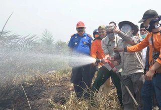 3 Polres di Jambi Siaga Kebakaran Lahan Gambut