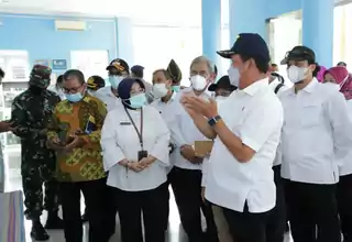 Potensi Tuna Besar, Menteri Trenggono Minta Aktivitas Usaha di PPS Bungus Ditingkatkan