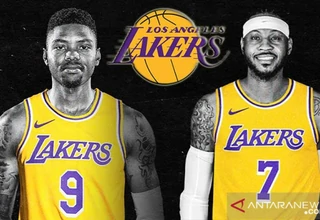 LA Lakers Rekrut Carmelo Anthony dan Kent Bazemore