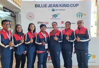 Piala Billie Jean King: Dikalahkan Korea, Tim Tenis Indonesia Hadapi Jepang