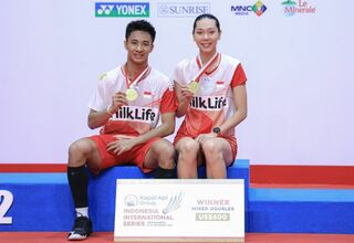 Atlet Besutan PB Djarum Borong Gelar Juara Indonesia International Series 2022