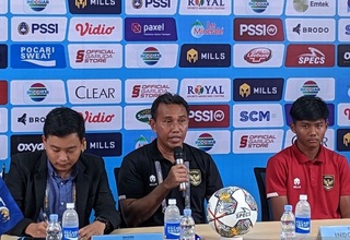 Bima Sakti Sulit Rotasi 8 Pemain Timnas U-17 Indonesia