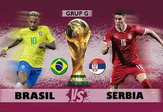 Piala Dunia 2022: Susunan Pemain Brasil vs Serbia