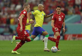 Piala Dunia 2022: 2 Gol Richarlison Antar Brasil Pimpin Grup G