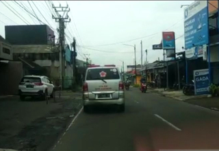 Pantau Dampak Gempa, PMI Kota Sukabumi Patroli Keliling