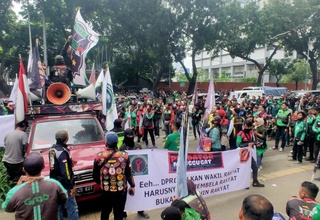 Tolak ERP, Hari Ini Ratusan Ojol Kepung DPRD DKI Jakarta