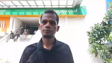 Ketua Asosiasi Pedagang Jakarta Raya Ahmad Dahlan saat ditemui Beritasatu.com di Pasar Senen, Jakarta, Kamis (17/3/2023).