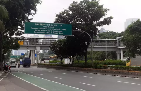 Jakarta Lengang di Hari Pertama Puasa