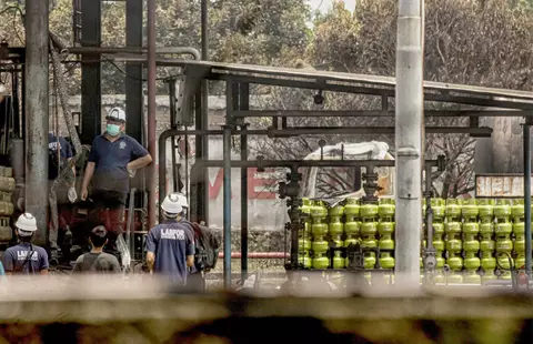 Tim Labfor Polri Selidiki Penyebab Kebakaran SPBE Cimuning Bekasi