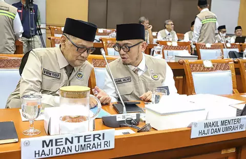 Raker Komisi VIII DPR dengan Menteri Haji dan Umrah