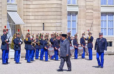 Kunjungan Presiden Prabowo di Prancis