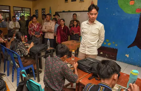 Wapres gibran tinjau kesiapan pelaksanaan MBG di wilayah 3T