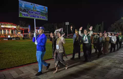 Pembukaan Pesparawi Nasional XIV di Manokwari