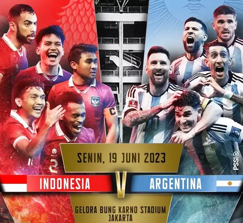 Timnas Indonesia vs Argentina