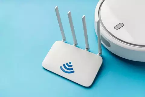 Ilustrasi router WiFi