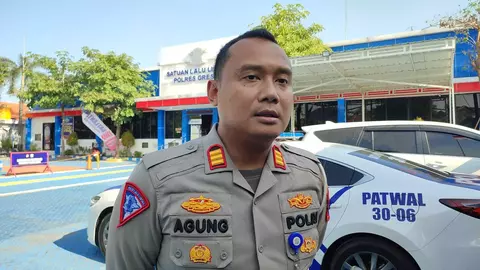 Kasatlantas Polres Gresik AKP Agung Fitransyah.