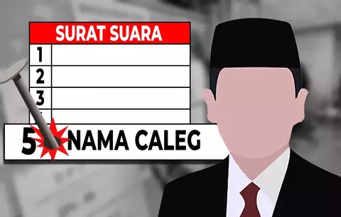 Ilustrasi caleg.