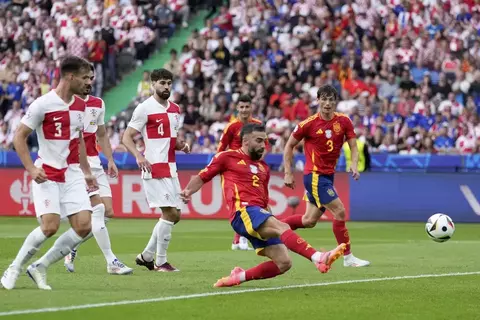 Spanyol Cetak 3 Gol, Menang Telak Atas Kroasia