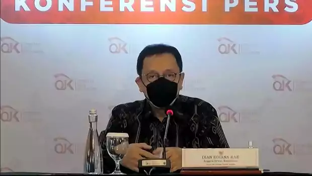 Kepala Eksekutif Pengawas Perbankan Otoritas Jasa Keuangan (OJK) Dian Ediana Rae