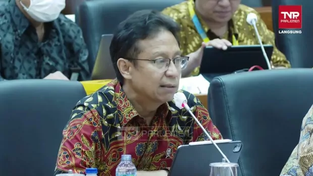 Menteri Kesehatan Budi Gunadi Sadikin dalam rapat kerja dengan Komisi IX DPR, Selasa, 24 Januari 2023