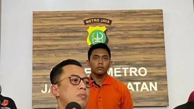 Penampilan tersangka Mario Dandy Satriyo, anak pejabat pajak yang menganiaya korban pria berinisial D (17) di kawasan Ulujami, Pesanggrahan, Jakarta, Rabu 22 Februari 2023. 