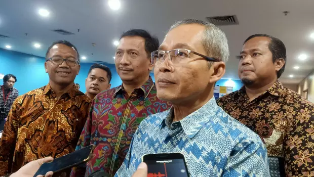 Wakil Ketua KPK Alexander Marwata di Gedung Pusat Edukasi Antikorupsi, KPK, Jakarta, Selasa, 28 Februari 2023.