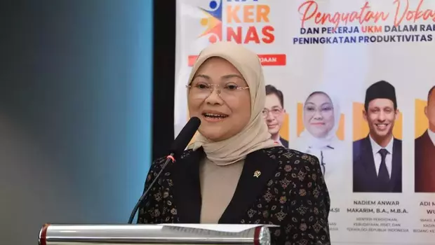 Menteri Ketenagakerjaan (Menaker), Ida Fauziyah.