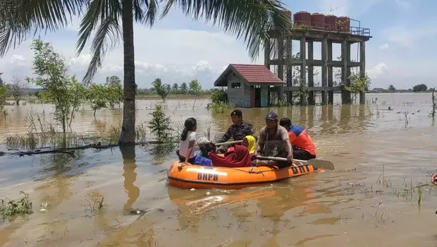 Korban Banjir di Paser Keluhkan Penyaluran Bantuan Belum Merata