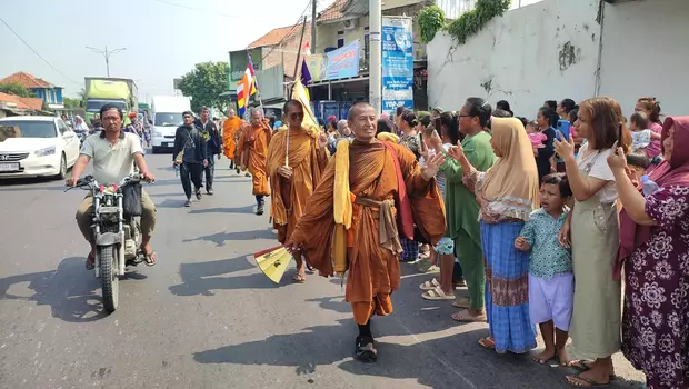 Rombongan Biksu Thudong Telah Kembali ke Negaranya Masing-Masing