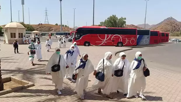 18 Kloter Jemaah Haji Indonesia Geser dari Madinah ke Makkah