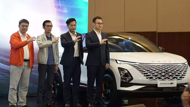 PT Chery Sales Indonesia (CSI) secara resmi memperkenalkan Chery Omoda 5 GT sebagai SUV Crossover untuk pasar Indonesia, Jumat, 29 September 2023