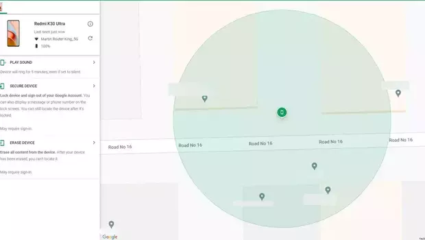 Google Find My Device