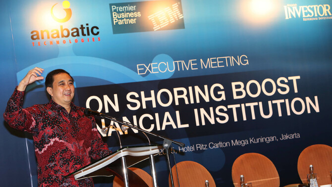 Presiden Direktur Anabatic Technologies Handojo Sutjipto 