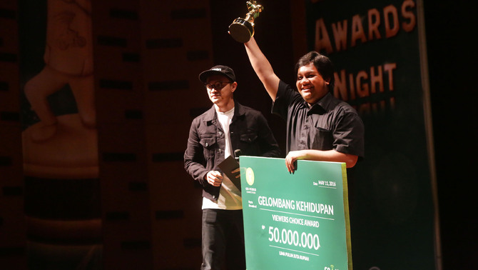 Pemenang katagori Viewer's Choise dengan judul 