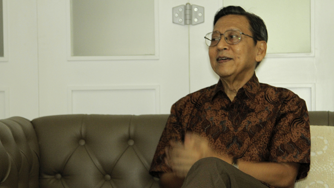 Wakil Presiden RI 2009-2014, Boediono.