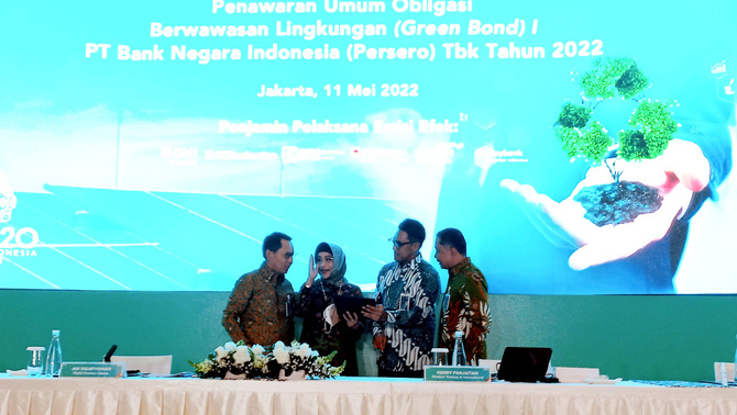 BNI Terbitkan Green Bond Dalam Denominasi Rupiah