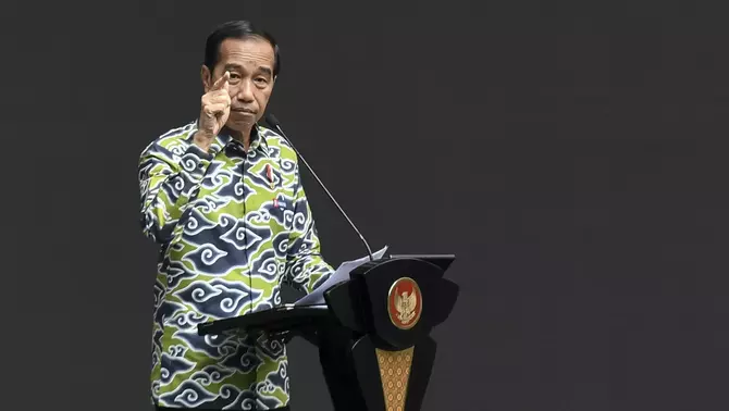 Jokowi Balas Kritik Anies Baswedan soal IKN