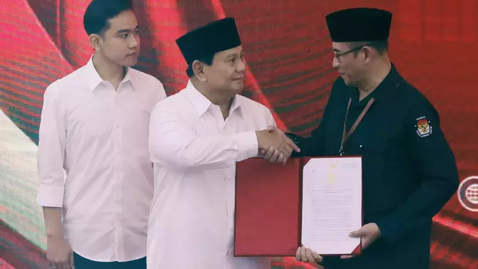 KPU Tetapkan Prabowo-Gibran Presiden dan Wakil Presiden Terpilih 2024-2029