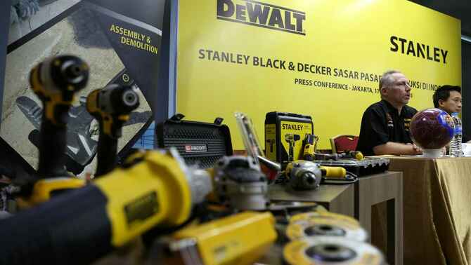 Stanley Black Decker Sasar Pasar Konstruksi Indonesia