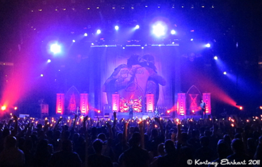 Feel the concert. Avenged Sevenfold концерт фото.