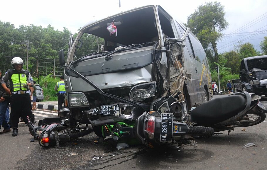 Kecelakaan Lalu Lintas Di Banyumas Tertinggi Se Jateng