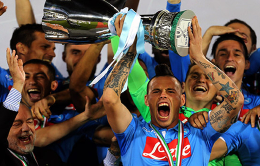 Lewat Adu Penalti, Napoli Rebut Piala Super Italia