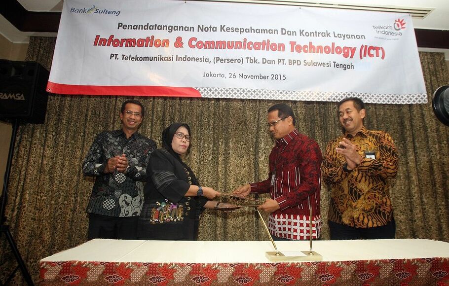 Telkom Sediakan Layanan Ict Bank Sulteng