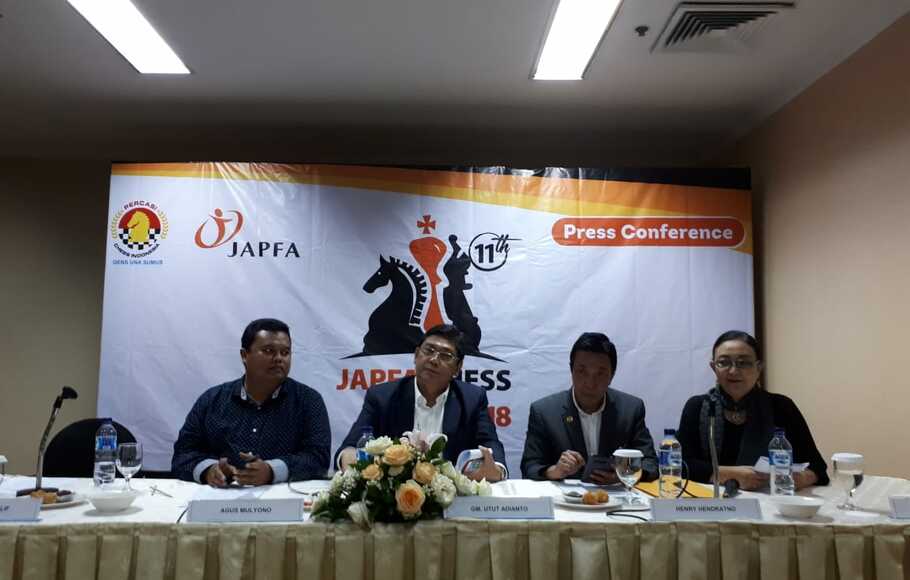 Dua Master Catur Duel Match Di JAPFA Chess Festival