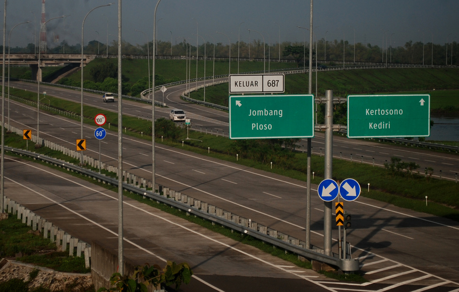 Ilustrasi tol Trans-Jawa.