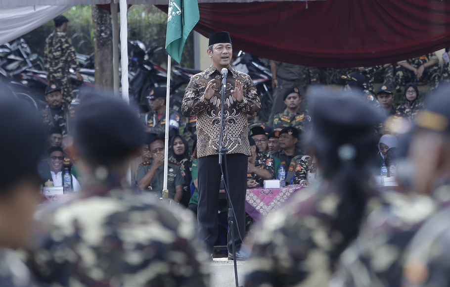 Walkot Semarang Ajak Banser Ansor Perangi Radikalisme