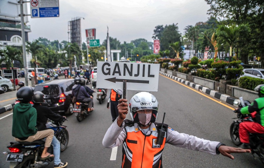 Perpanjangan Ganjil Genap Di Bogor Hari Pertama Kendaraan Diputar Balik