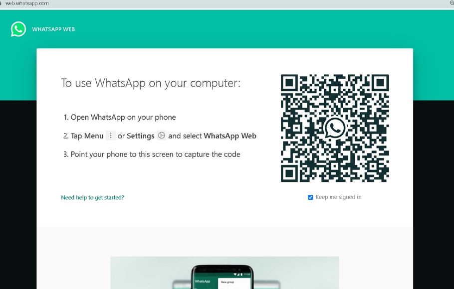 Whatsapp web aparezco siempre en línea